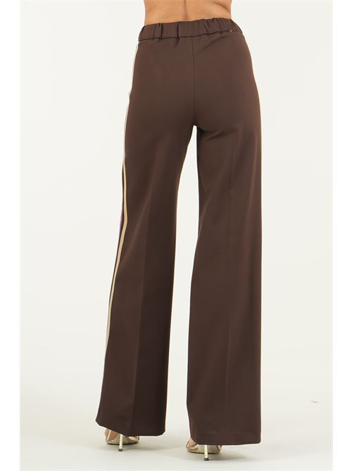 Pantalone in viscosa elastica GM by Gai Mattiolo | GM4301MORO